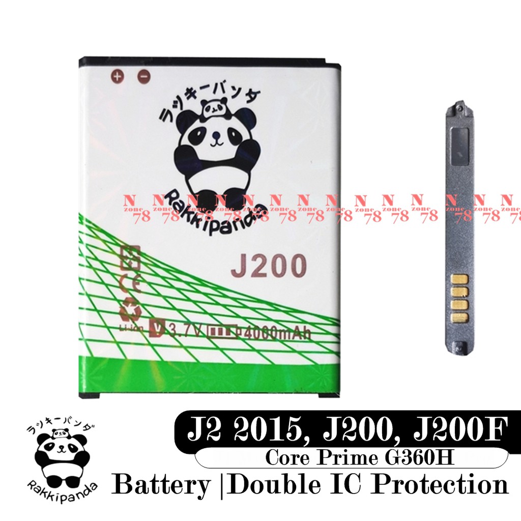 Baterai Rakkipanda For Samsung J2 J200 Core Prime G360H