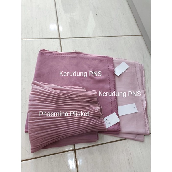 paket hijab ungu