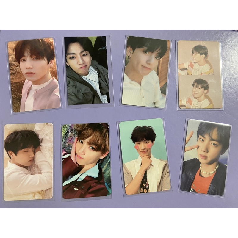 PHOTOCARD OFFICIAL BTS JUNGKOOK JHOPE PERSONA TEAR HYYH YNWA