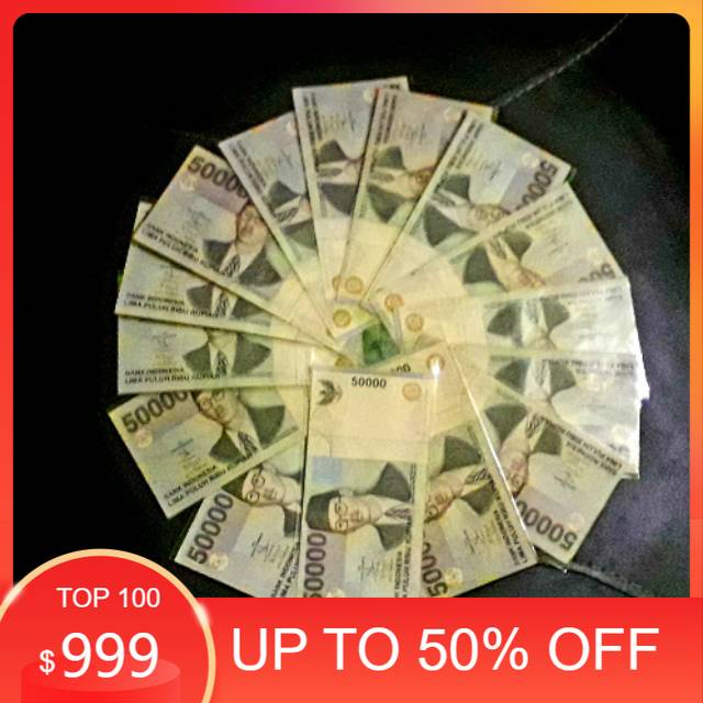 Uang kuno 50000 tahun 1999