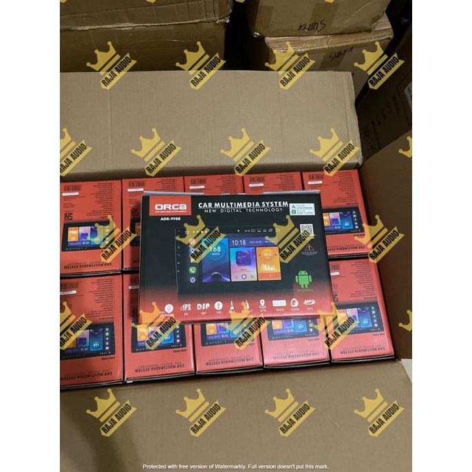 Orca Adr-9988 New Standard Apple Carplay/Android Auto 9/10 Inch Hu