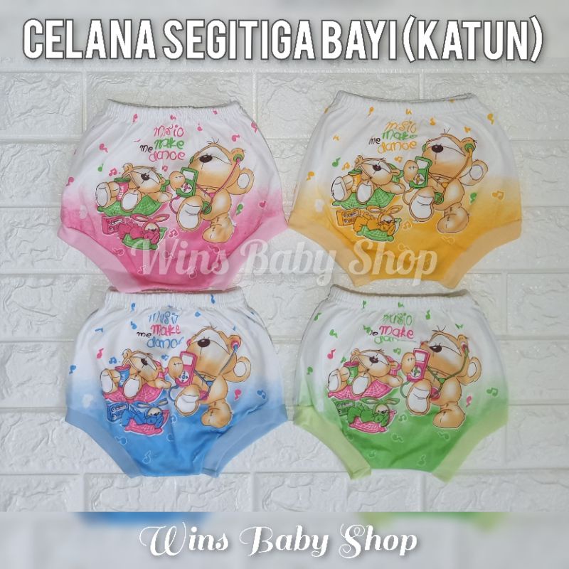 Celana Pendek Bayi Perempuan Katun