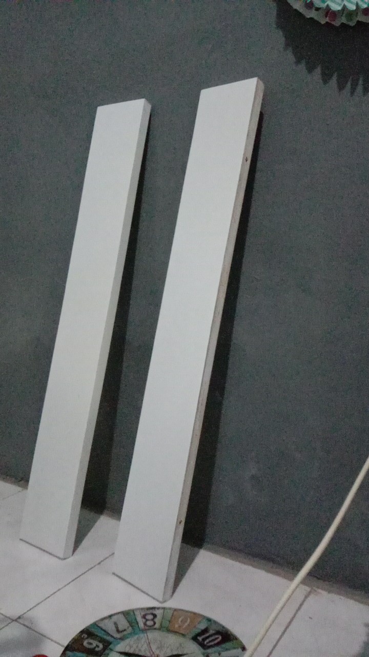 (100x14x3)rak Dinding Minimalis 1 Set Dapat 2 Pcs