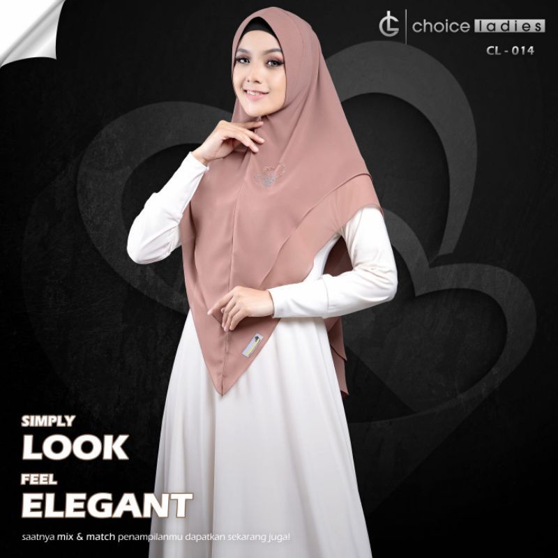 Khimar choice ladies ORI vergano kode CL14