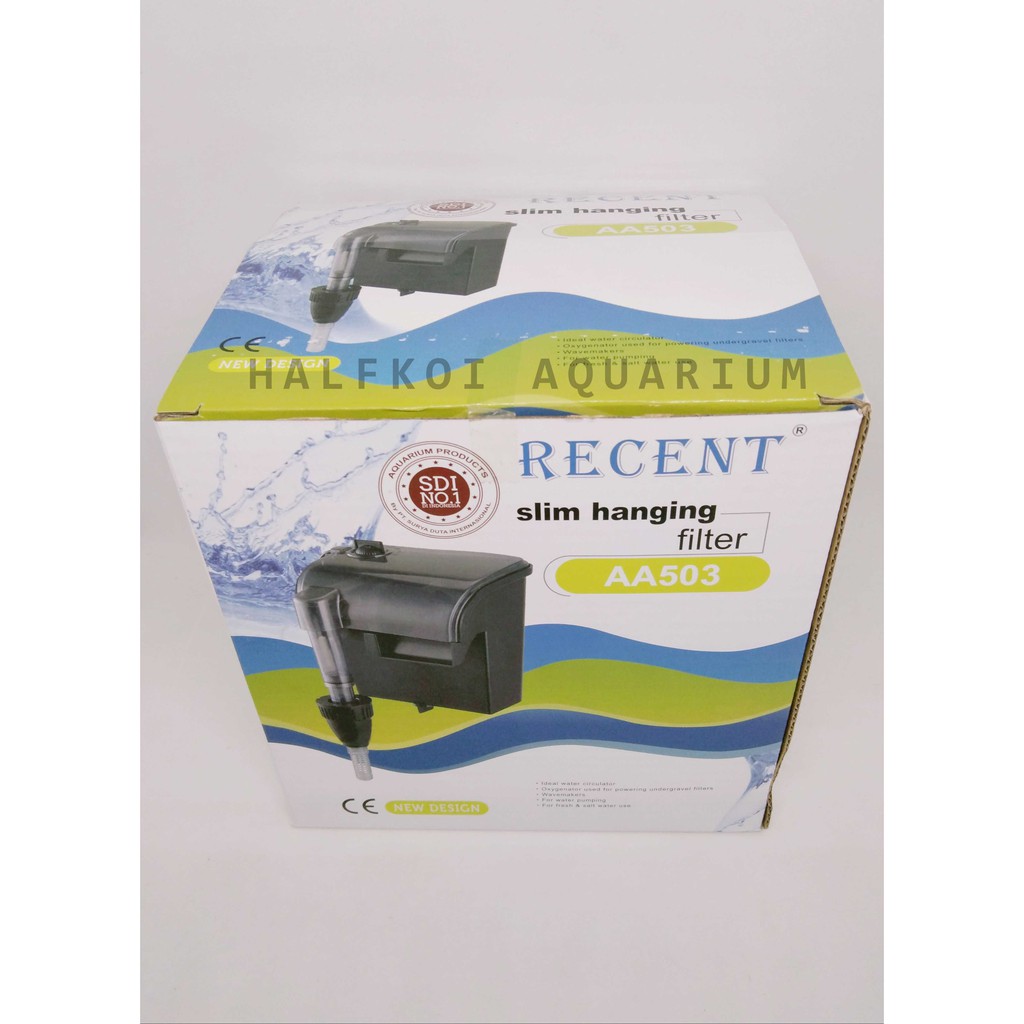 aquarium filter gantung hang on RECENT AA 503