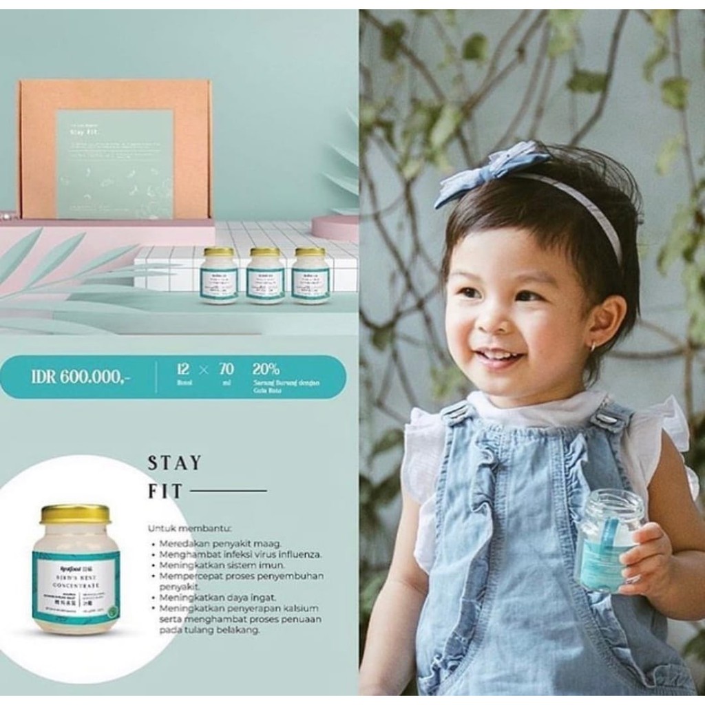 

Paket 12 Hari Fit with Realfood Stay Fit Minuman Sarang burung