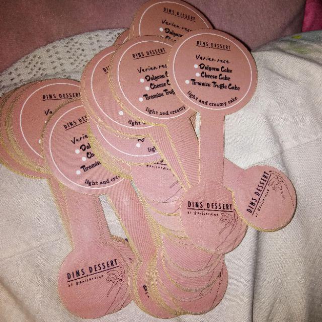 Stiker Toples  Ukuran Custom