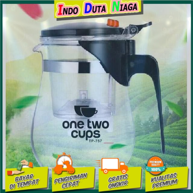 One Two Cups Teko Pitcher Teh Chinese Teapot Maker 750ml - TP-757