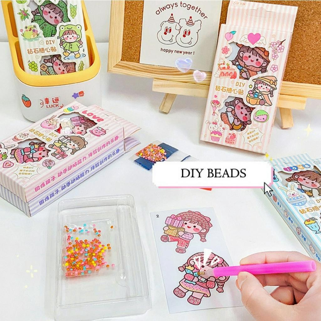 BIANCA - Prakarya DIY Art and Craft Diamond Beads Girl Series Box