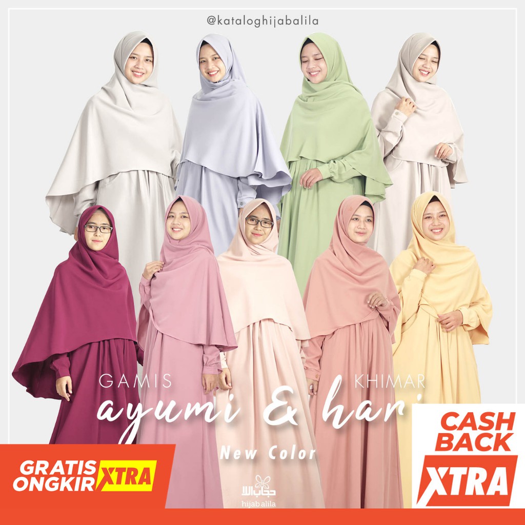 Hijab Alila Gamis Ayumi Dress Syari Baju Muslimah