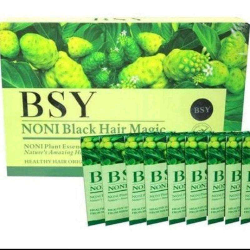 SHAMPOO ORIGINAL BSY NONI BLACK HAIR SAMPO ORGANIC