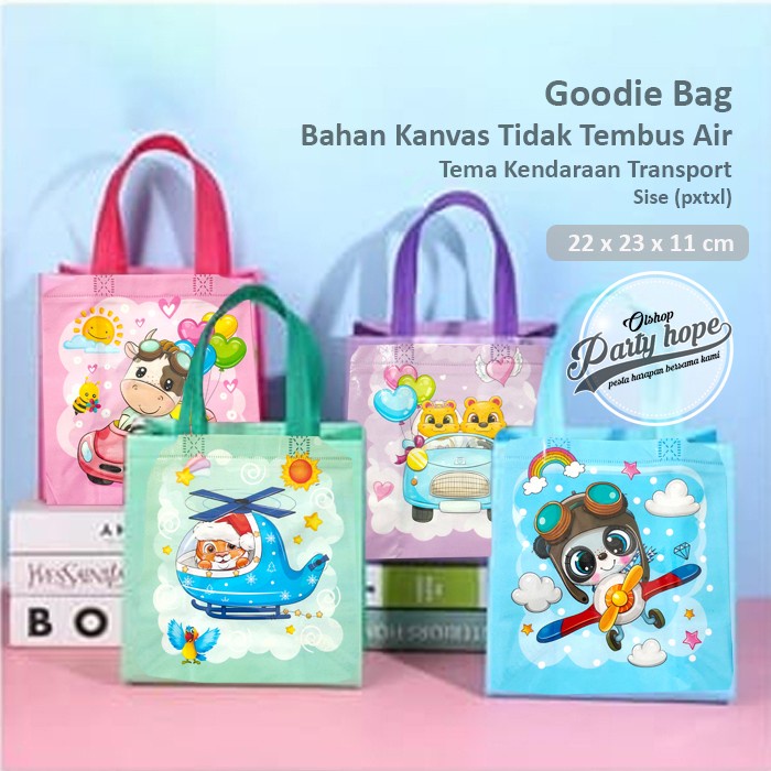 

Tas Souvenir Ulang Tahun Kendaraan tranport/ Goodie BagTas Ulang Tahun