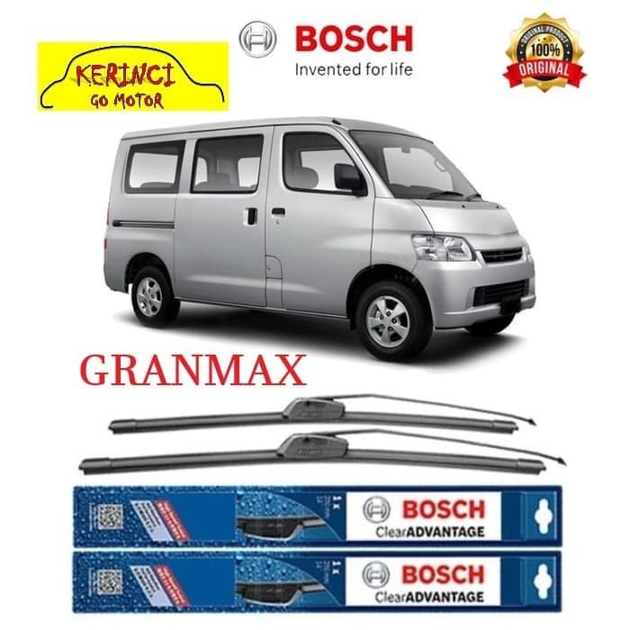 WIPER BOSCH CLEAR ADVANTAGE DAIHATSU GRAN MAX 19&quot; &amp; 19&quot; SEPASANG