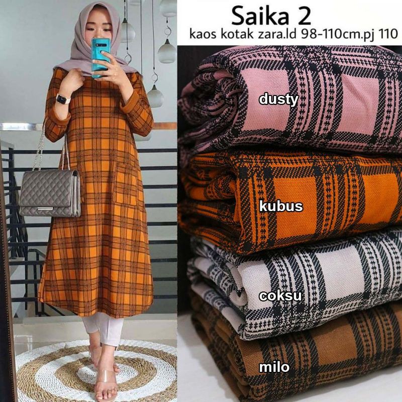 SAIKA 2 TUNIK KAOS ZARA