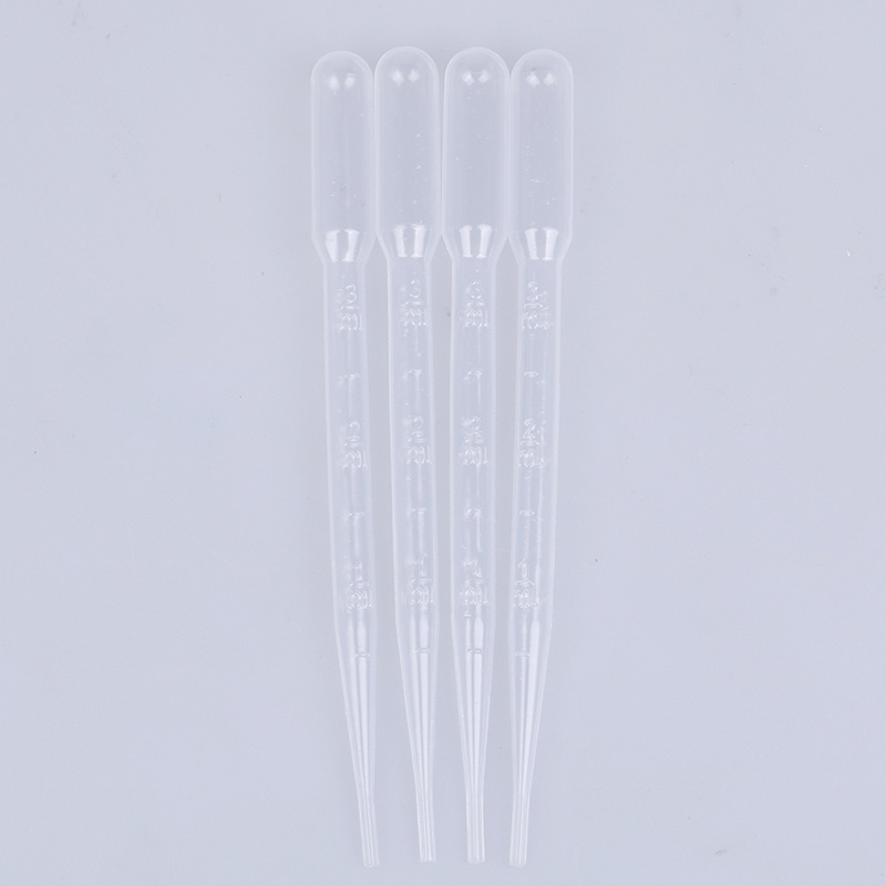 （✔✔❤4pcs Pipet Tetes Cat Bahan Plastik Ukuran 3ml