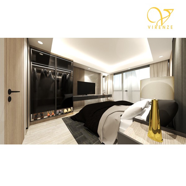 VIRENZE Lemari Pakaian Interior Kamar Jateng Semarang Solo Boyolali Jatim Madiun Ngawi Yogya Sleman