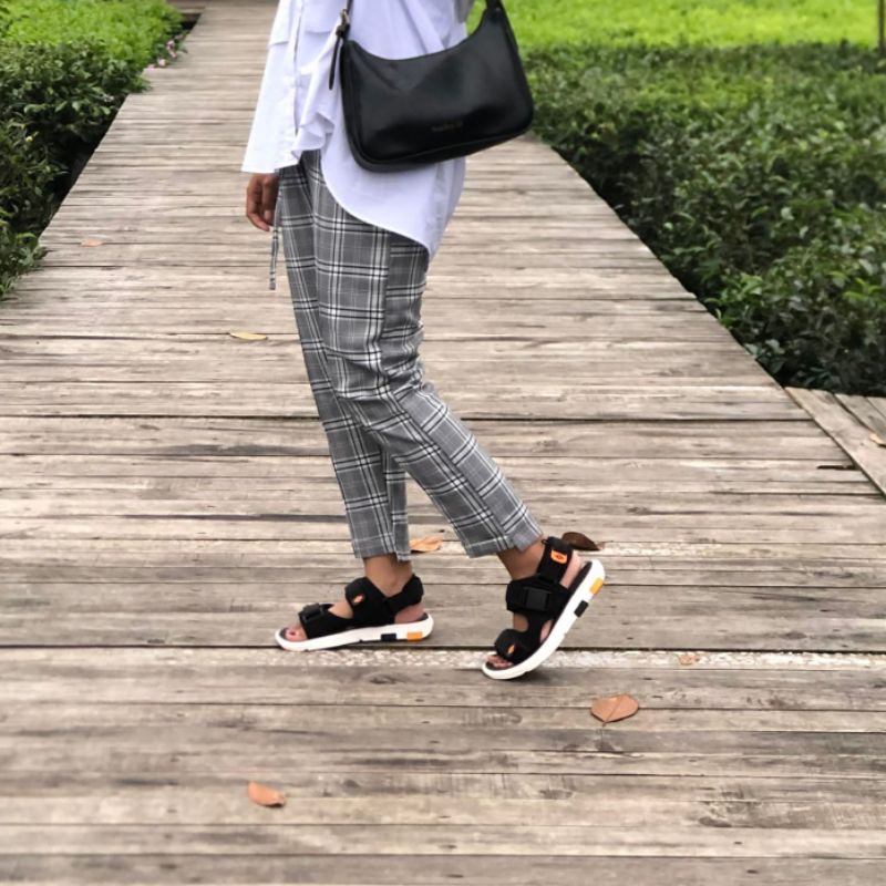 CELANA KOTAK WANITA / BAGGY PANTS KOTAK / CELANA TARTAN CEWEK