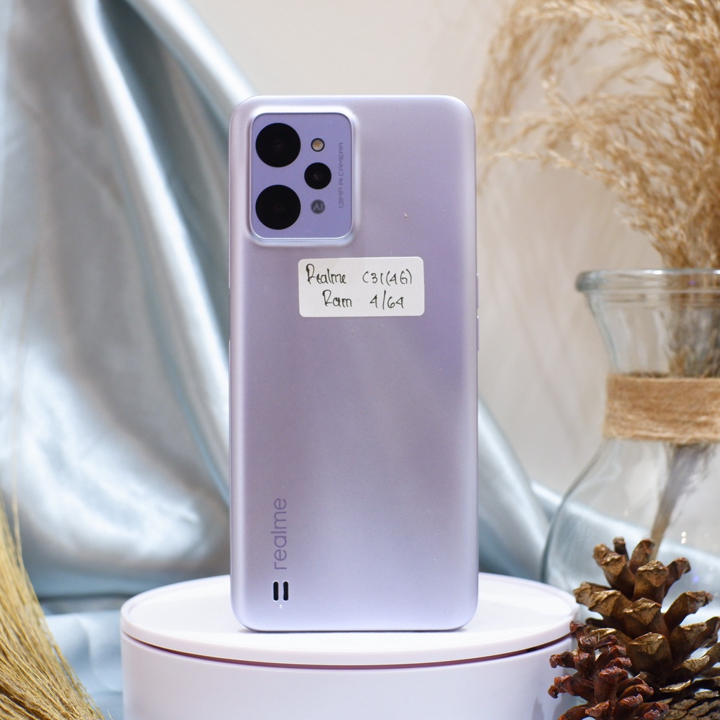 Realme C31 4/64Gb Fullset - Hp Bekas Second