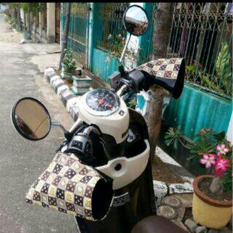 Sarung Tangan Motor SATAMO / Sarung Stang Sepeda Premium