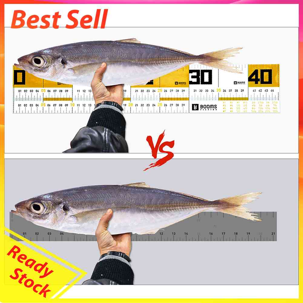 2pcs 65cm Lure Boat Fish Ruler Measuring Sticker Fishing Tool Tackle Accessories