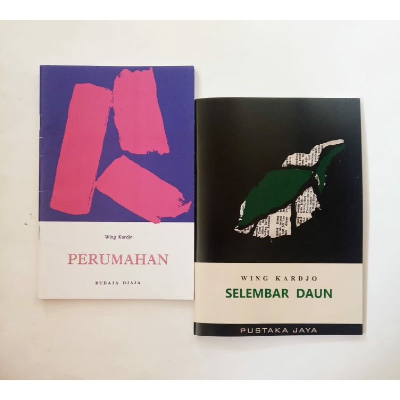 Sepaket Buku Puisi Wing Kardjo Perumahan Selembar Daun Langka