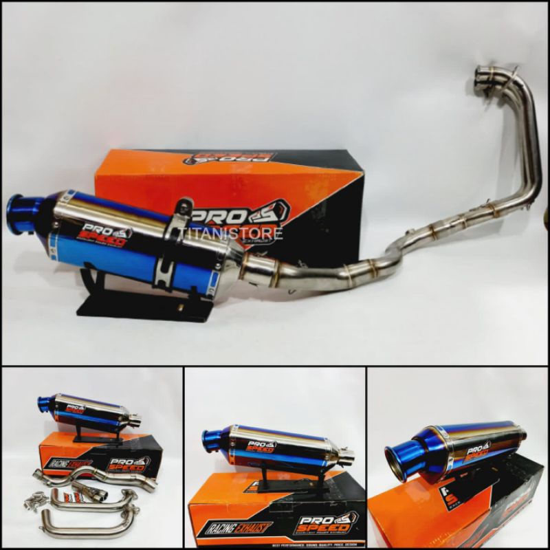 KNALPOT PROSPEED FULLSYTEM SERIES NINJA 250 FI/Z250