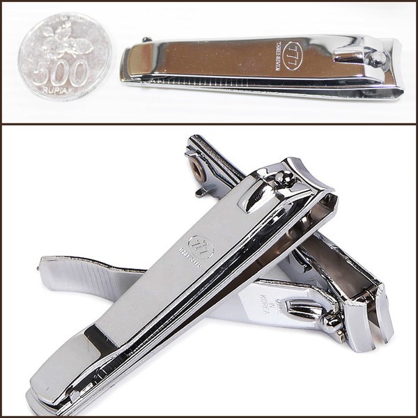 GUNTING KUKU 777 BESAR THREE SEVEN BESAR SILVER NAIL CLIP DI JAMIN ASLI &amp; TAJAM