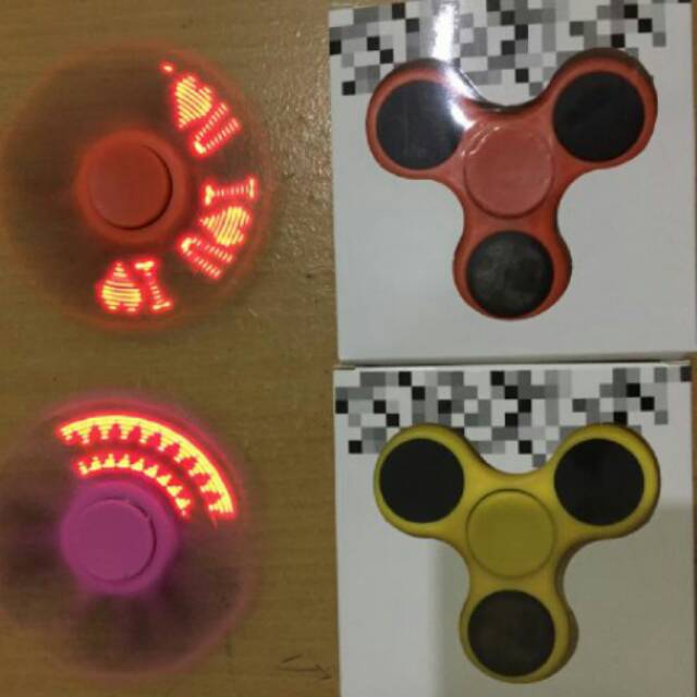 Spinner Led Tulisan/spinner lampu Tulisan