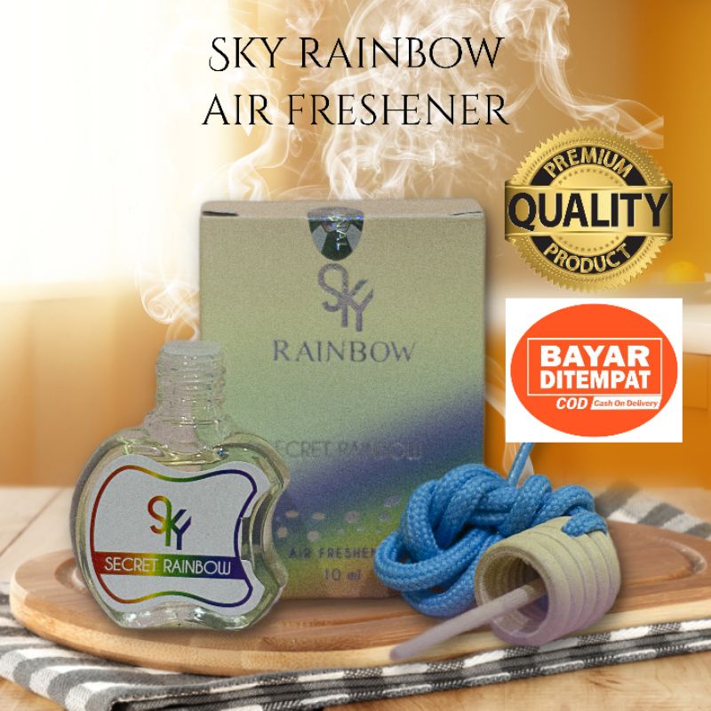 SKY RAINBOW PARFUM MOBIL MEWAH 10 ML ORIGINAL CAR PARFUME AIR FRESHENER ESSENTIAL OIL