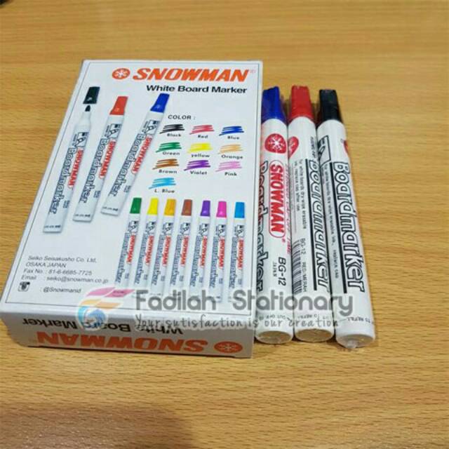 

SPIDOL snowman Whiteboard Marker BG-12