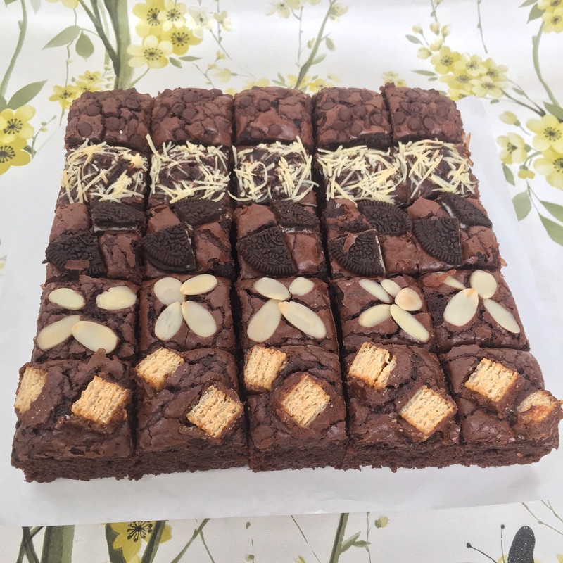 

Brownies 22x22cm