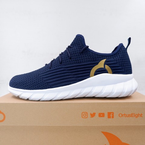Sepatu Lari/Running Ortuseight Frontier Navy White 11030096 Original BNIB