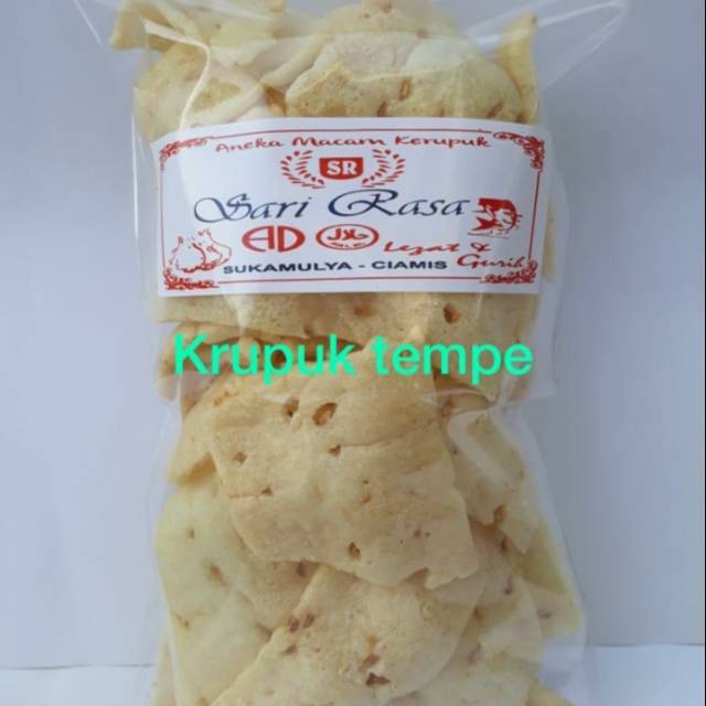 

Kerupuk tempe ciamis