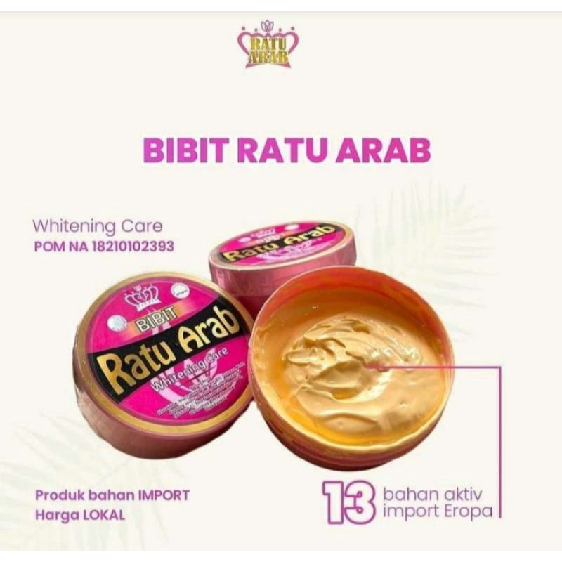 RATU ARAB ORIGINAL/BIBIT PEMUTIH RATU ARAB ORIGINAL