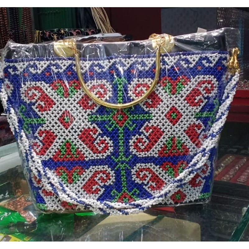 Tas Pesta Besar Manik Dayak Premium Plus Tali Panjang Balikpapan Kalimantan