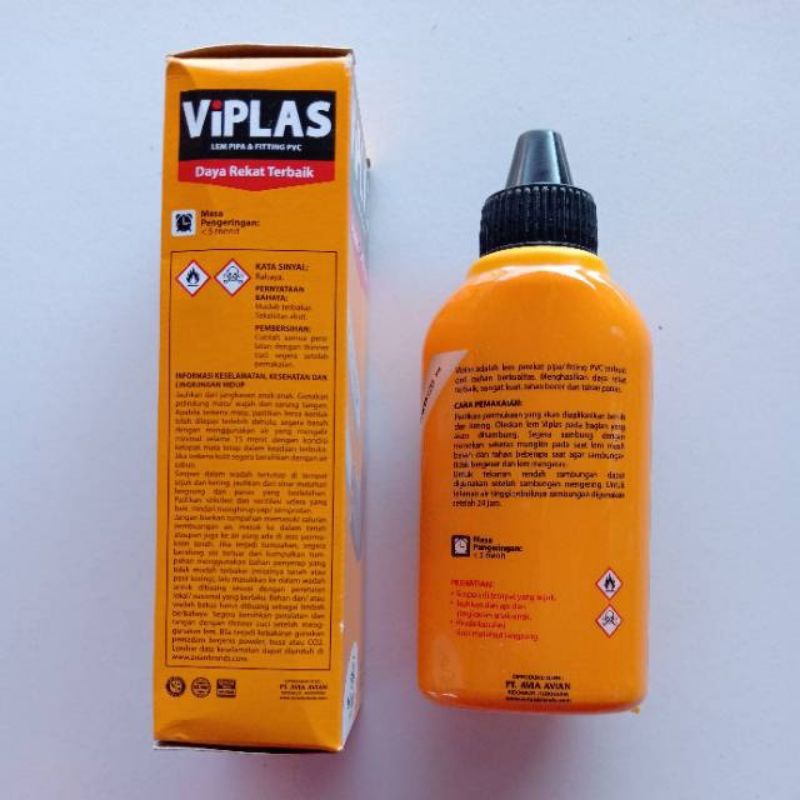 Viplas Lem Pipa Botol 55CC