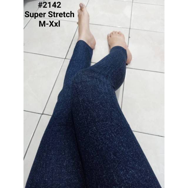 BISA COD LEGGING JEANS STRECH MUAT BB 90