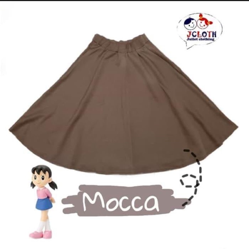 ROK MIDI SCUBA / ROK PENDEK MAYUNG