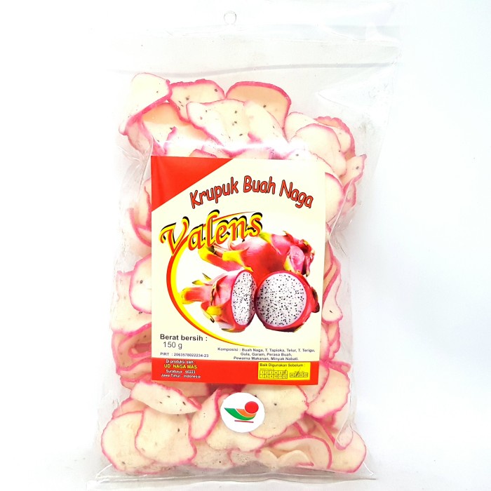 

VALENS KRUPUK BUAH NAGA 150gr | KERUPUK KERIPIK KRIPIK ASLI MALANG