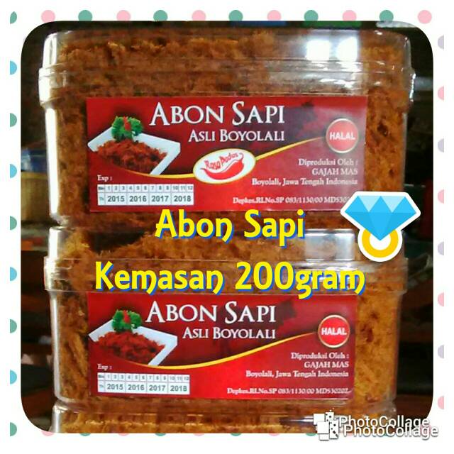 

ABON DAGING SAPI ASLI