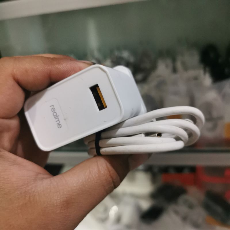 Charger Realme 6 6pro Bekas Copotan Original 1000% bawaan asli VOOC 30W