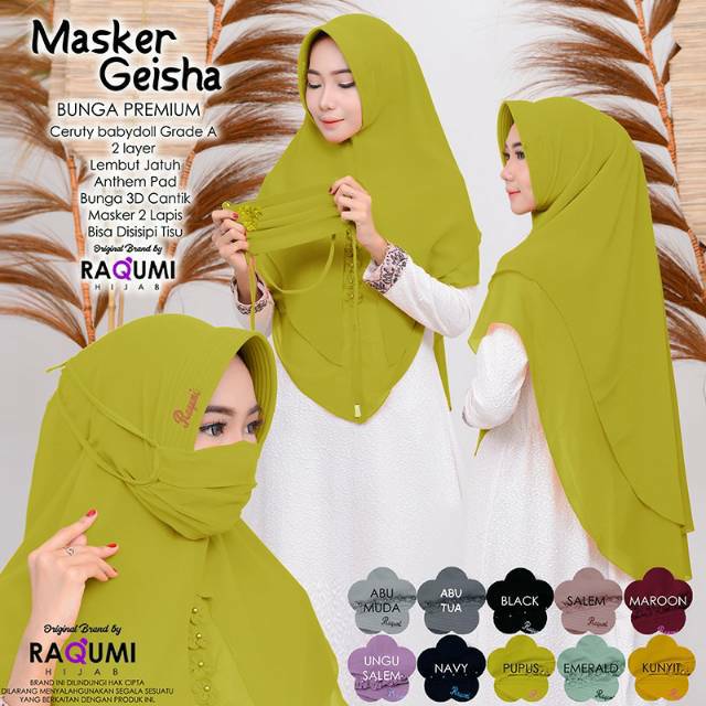 Geisha ori by Raqumi x MNV hijab