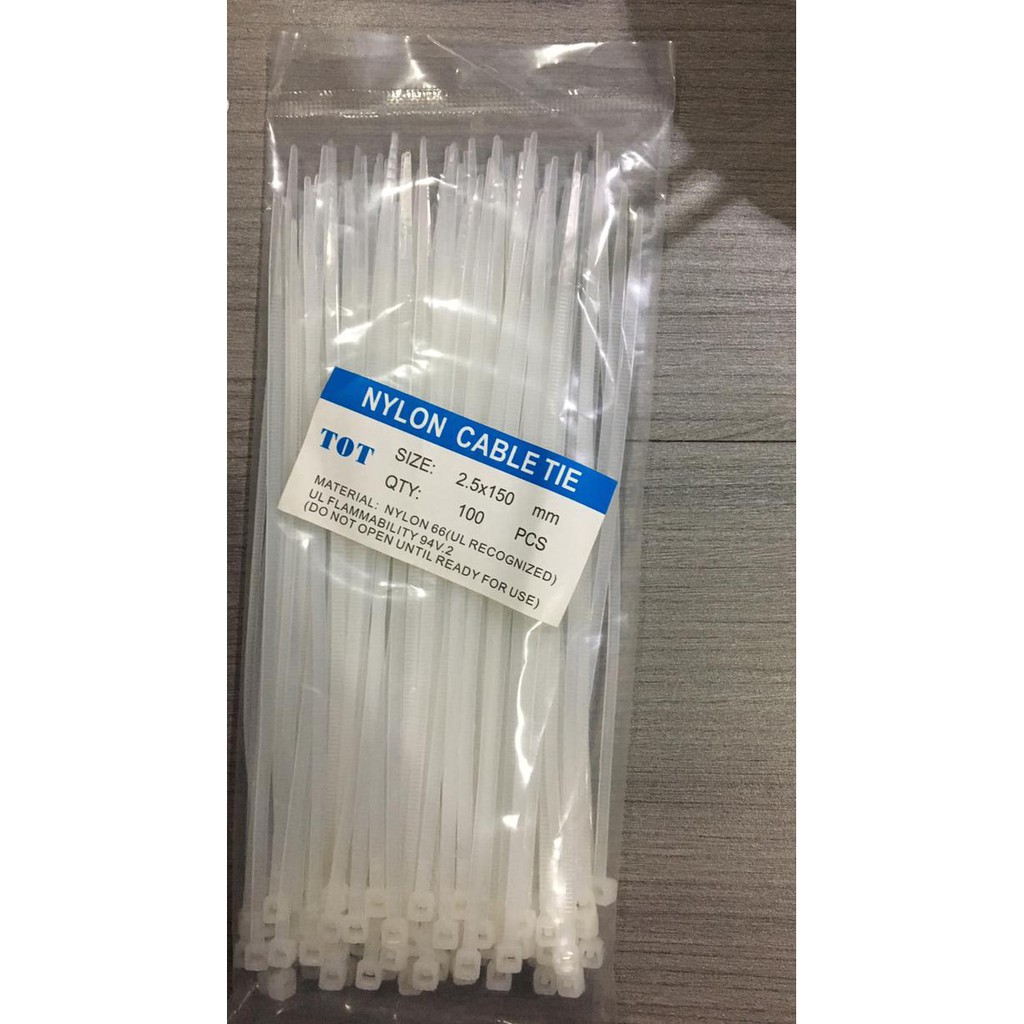 KABEL TIES/CABLE TIES/PENGIKAT KABEL 150MM
