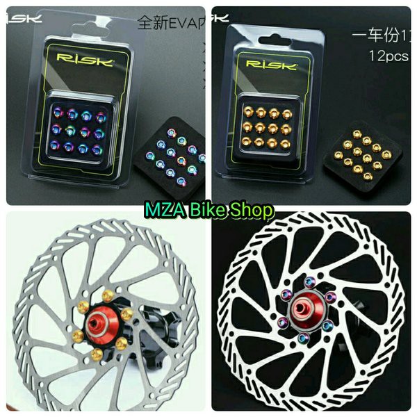 Baut Rotor Titanium - Titanium Bolt Rotor - Baut Rotor Sepeda