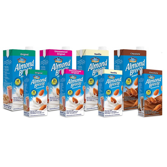 

Almond Milk Breeze Blue Diamond 180ml
