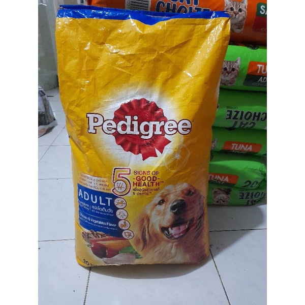 (Ekspedisi)Makanan Anjing Pedigree Chicken 20 KG- Makanna Anjing Pedigree