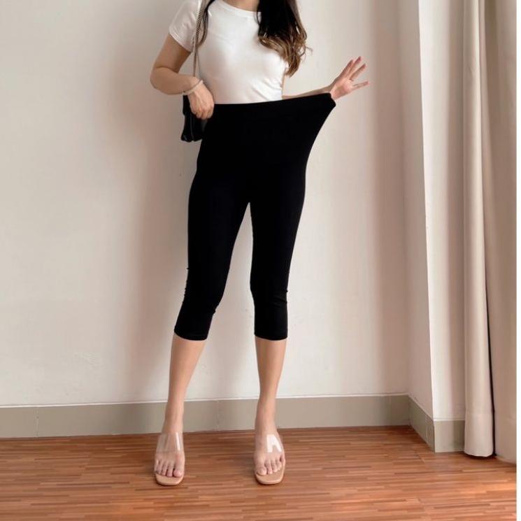 ♡ Legging polos 7/8 import /Legging import pendek 7per8 / legging import tebal / legging wanita 7/8 
