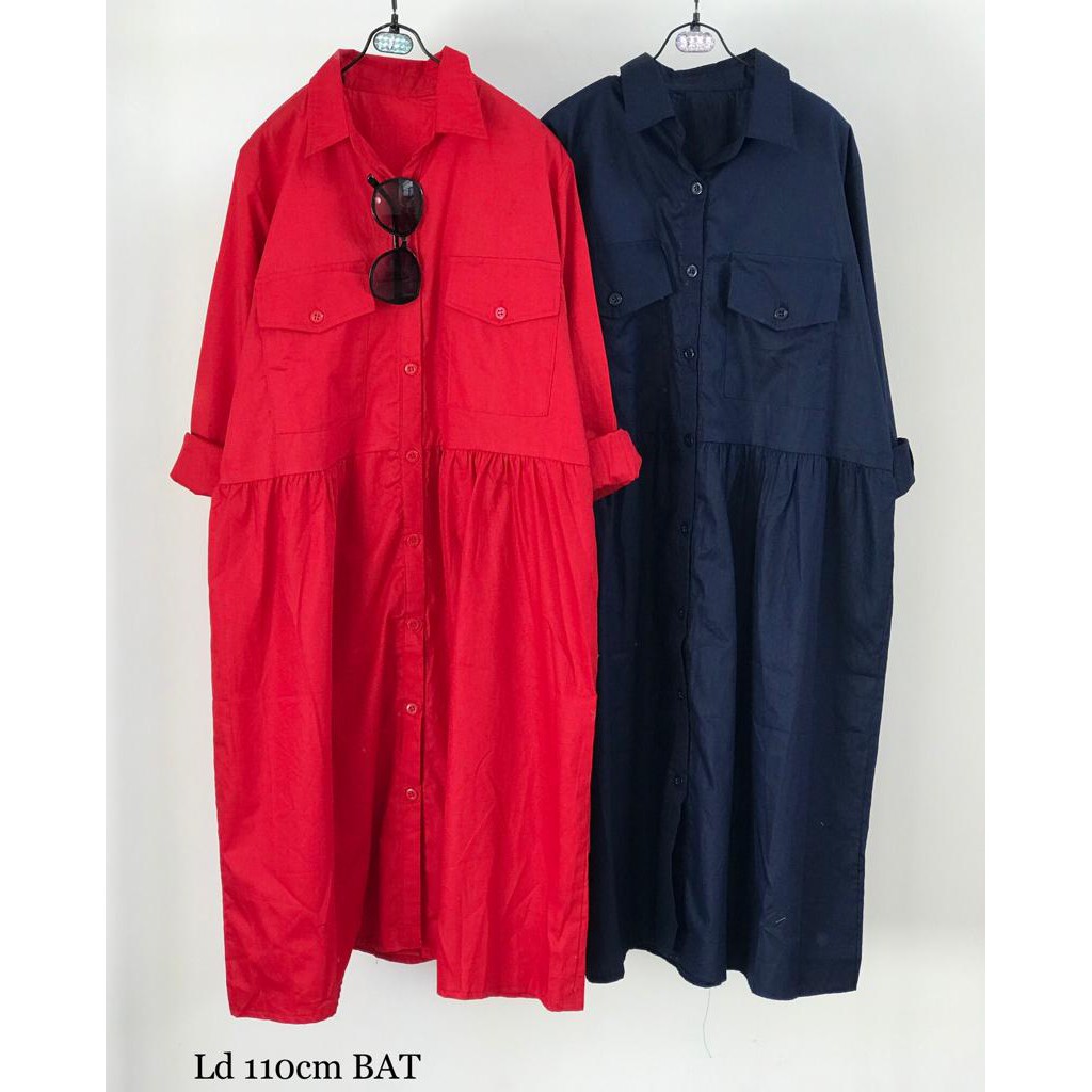 LONG TUNIK KATUN IMPORT BAT