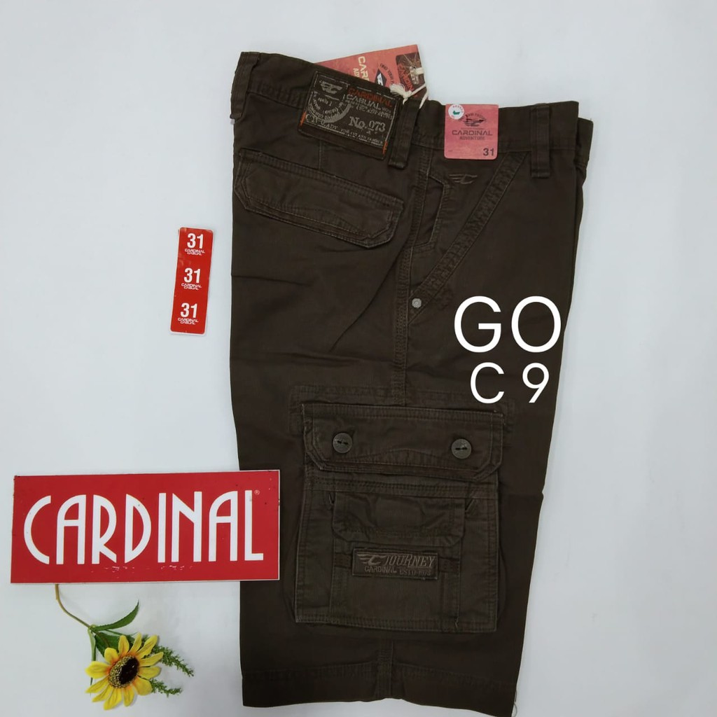 gos 31-KPL 1 CARDINAL KEMPOL CASUAL Celana Pendek Cowok Celana Kempol Fashion Pria Brand Kekinian