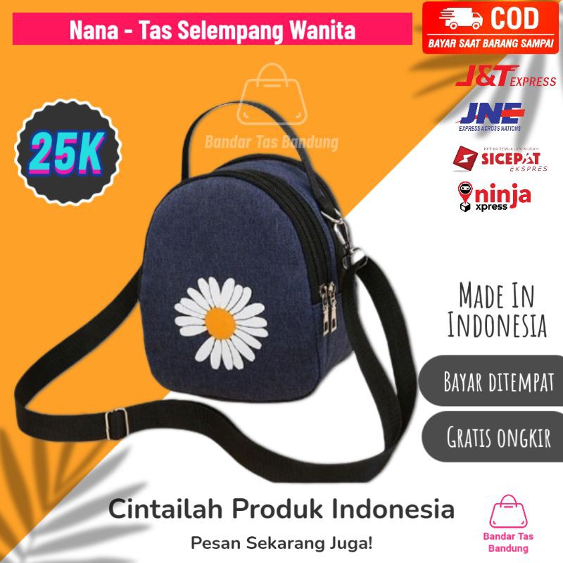 Nana - Tas Selempang Wanita Pria Tas Selempang Lucu Tas Selempang Murah